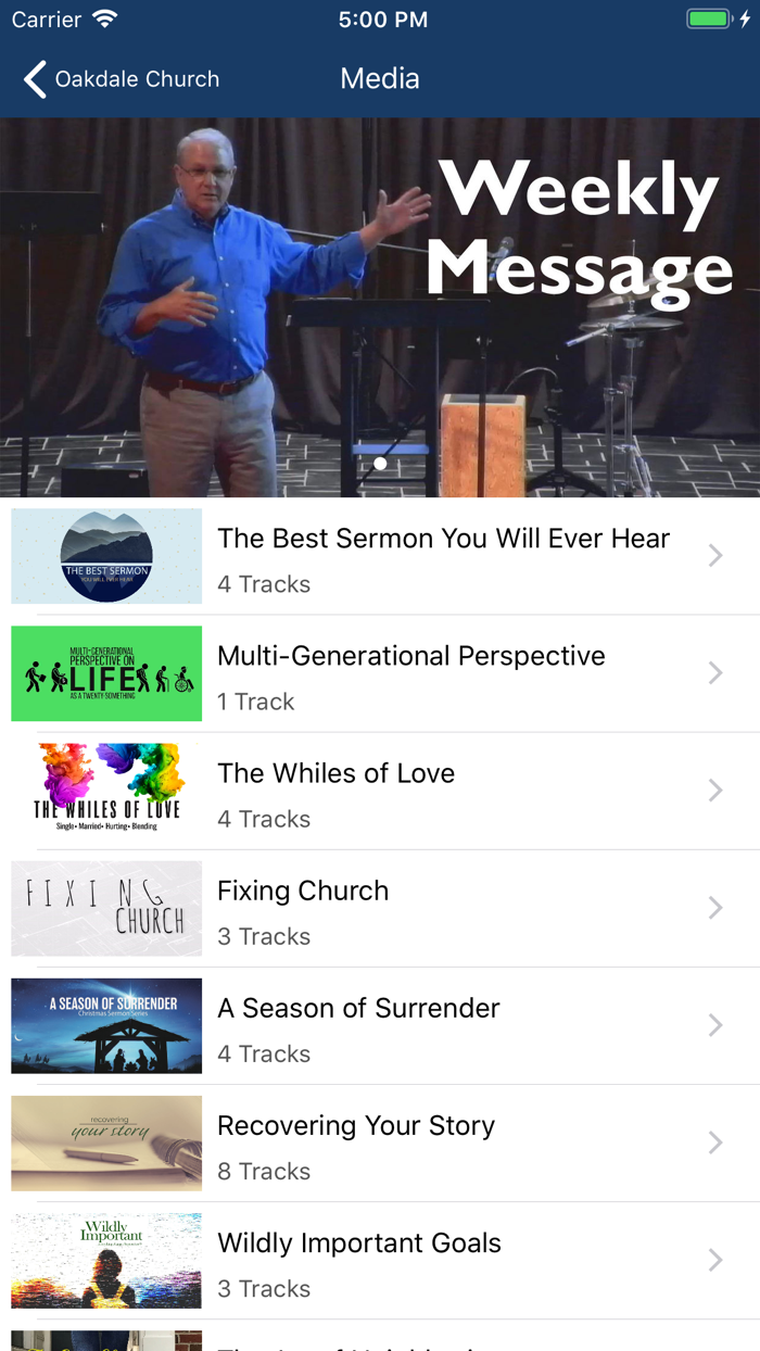 Oakdale Church Maryland