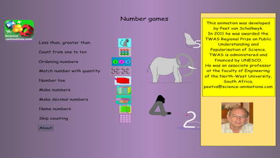Screenshot #1 pour Number Games Animation