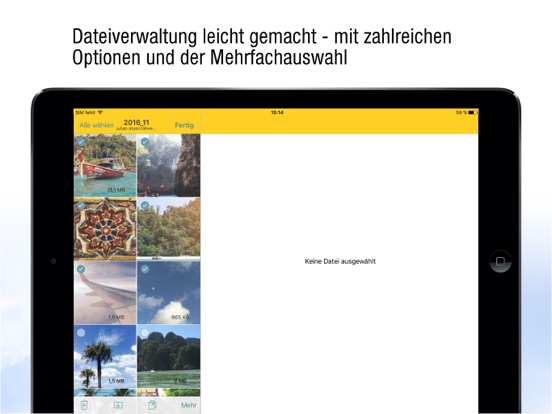 Screenshot #6 pour WEB.DE Online-Speicher