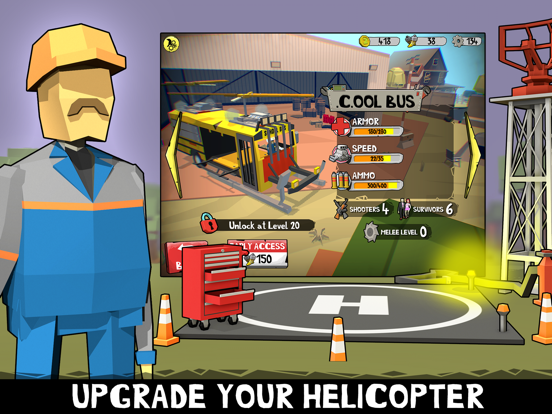 Dustoff Z iPad screenshot