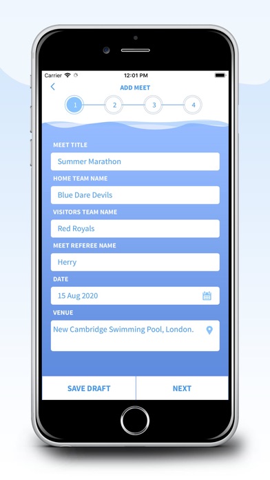 iSwim Score-Referee app screenshot