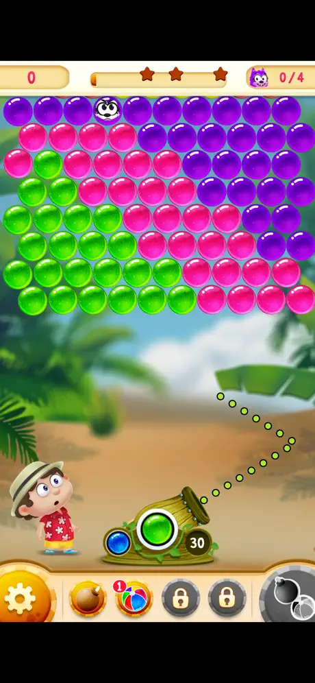 Beach Pop: Bubble Shooter Game