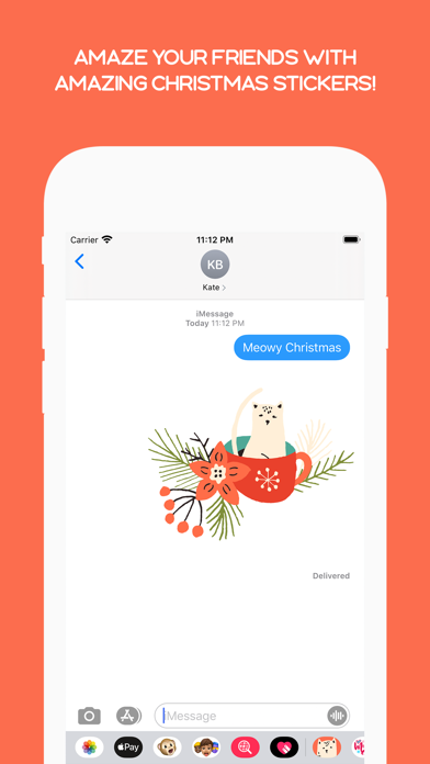 Screenshot #2 pour Cute Christmas Kittens