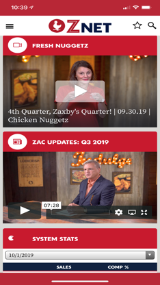 Zaxby's Znet screenshot 3