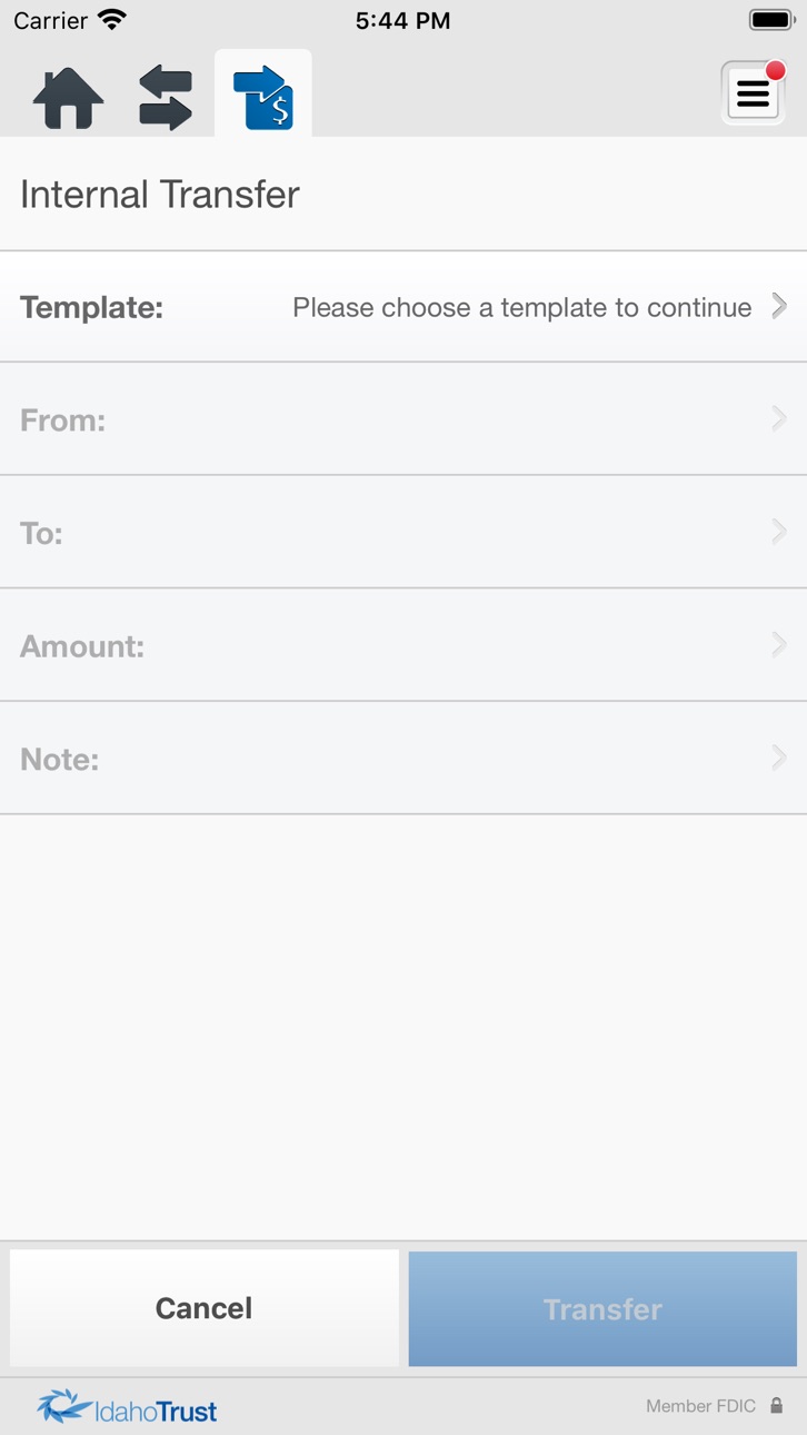 iPhone screenshot