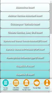 vaccine adverse reactions iphone screenshot 2