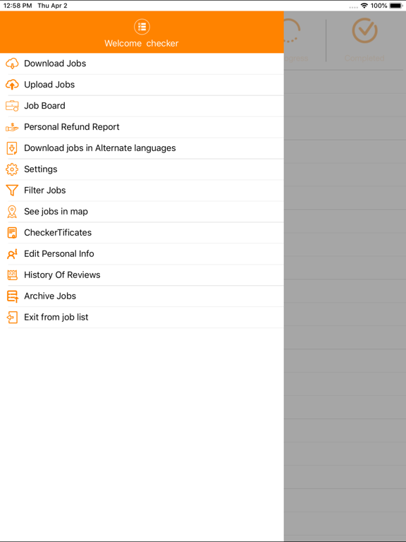 Be There Mystery Shopping iPad screenshot 3 - Business app