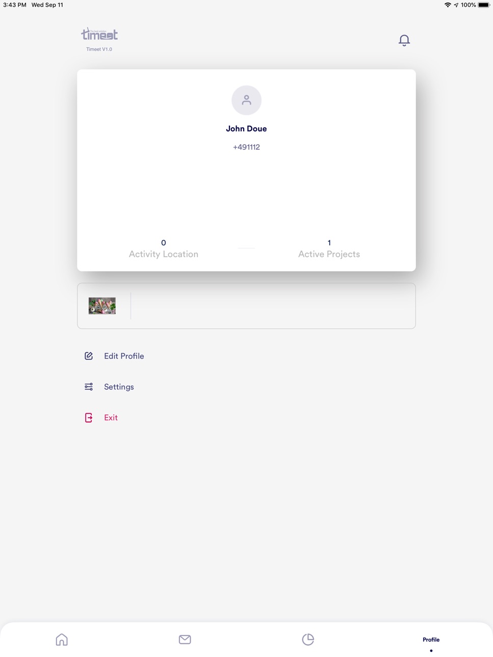 iPad screenshot