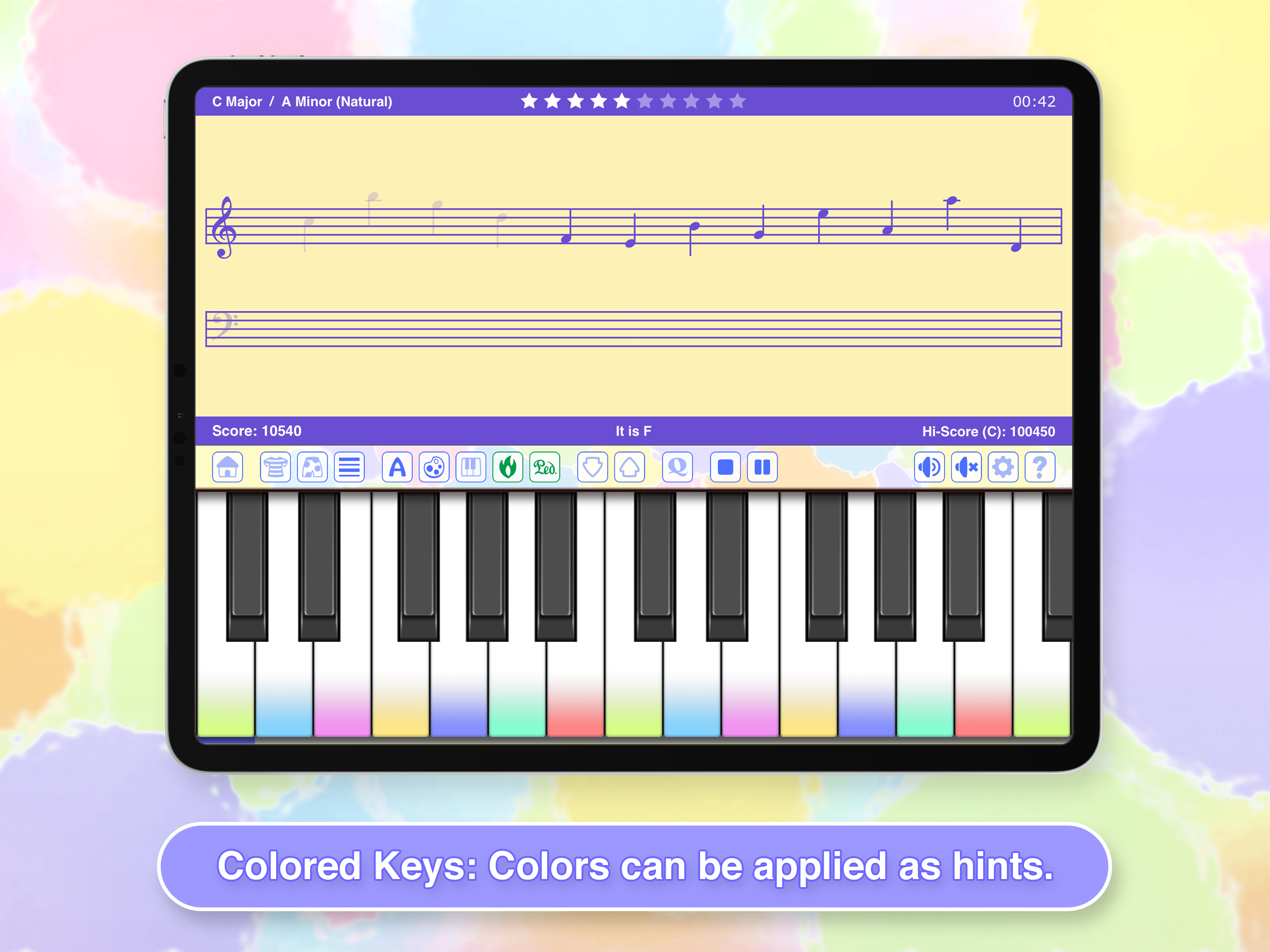 Piano Notes Treble screenshot 4