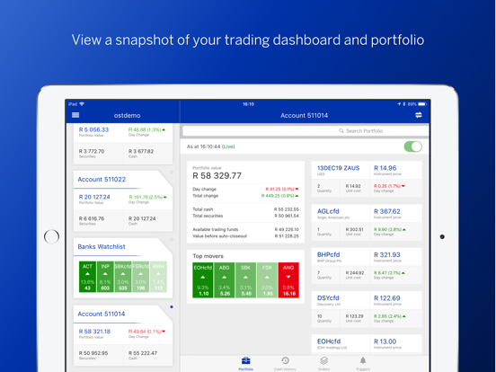 Screenshot #6 pour Standard Online Share Trading