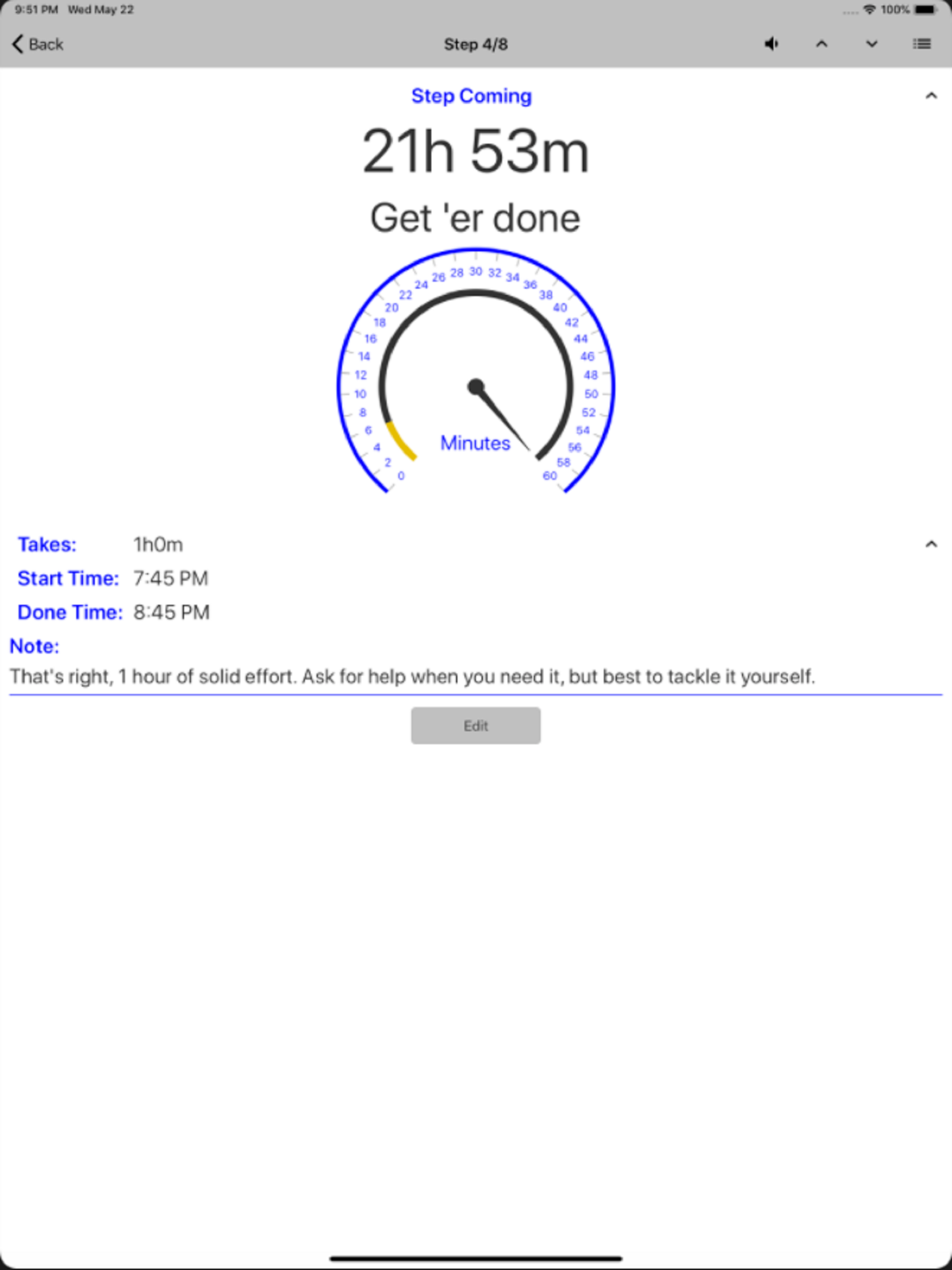 Don't Be Late!