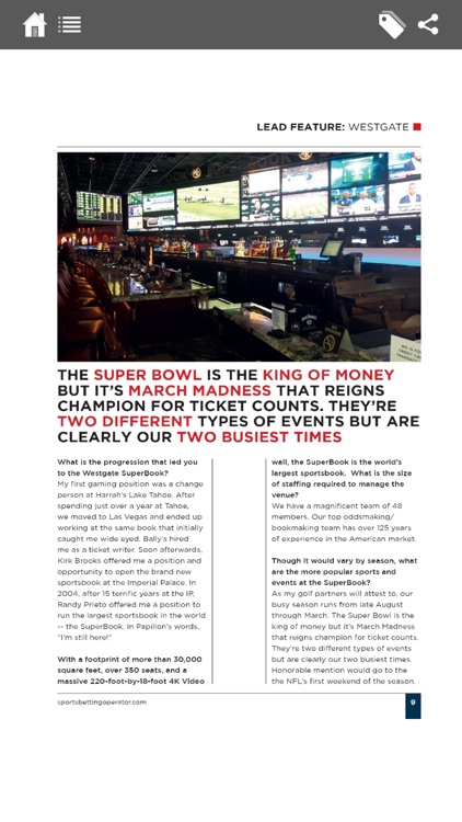 Sports Betting Operator