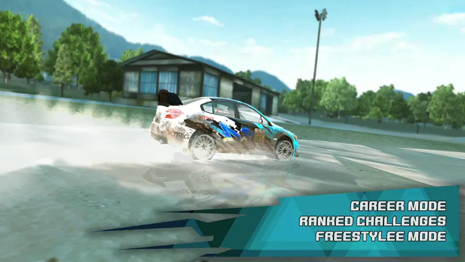 Capture d'écran de Pure Rally Racing Drift 2 sur iPhone 3