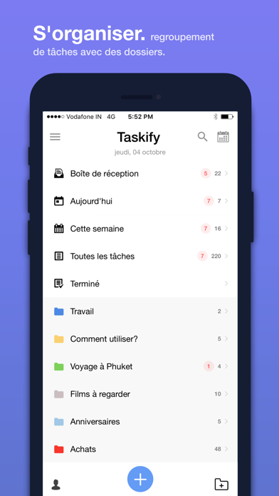 Screenshot #1 pour Taskify Pro: Liste de contrôle