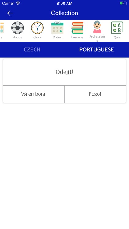 Czech Portuguese Dictionary