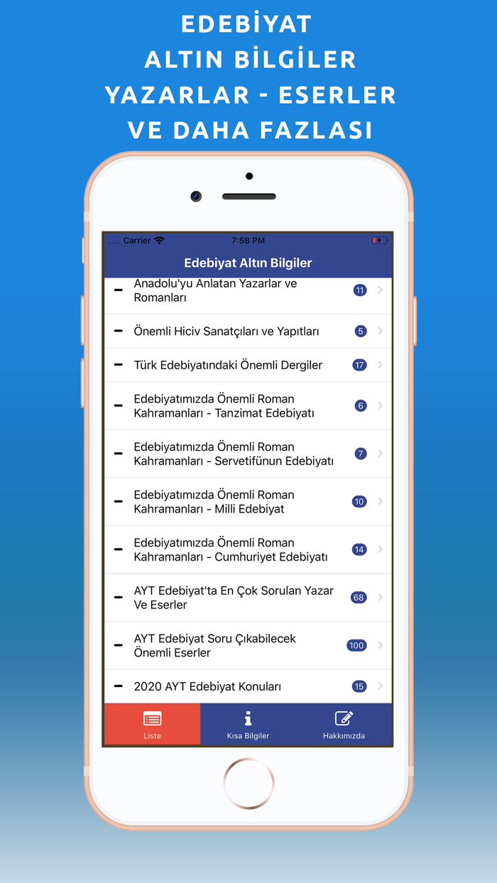Edebiyat Altın Bilgiler