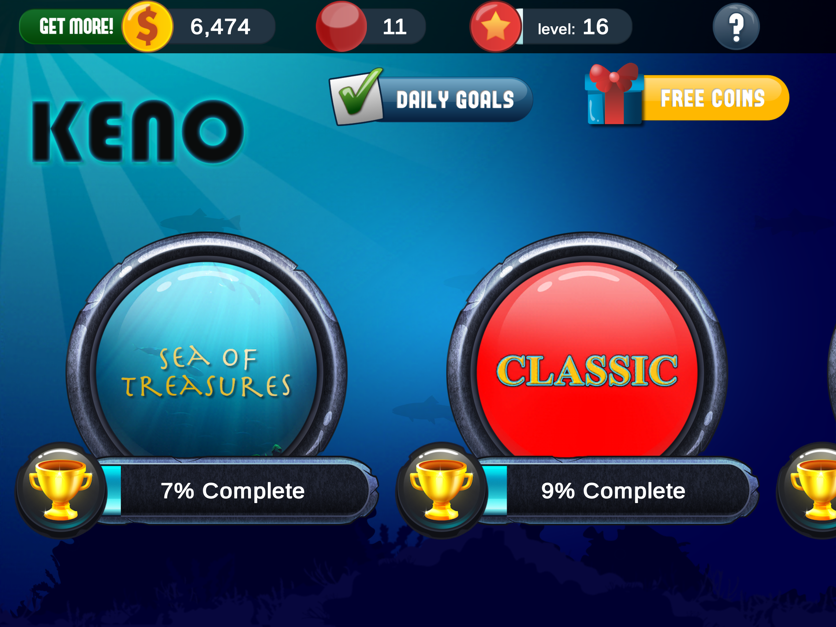 Keno - Classic Keno Game