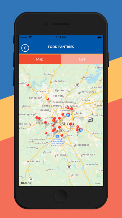 211 Atlanta iPhone screenshot 4 - Reference app