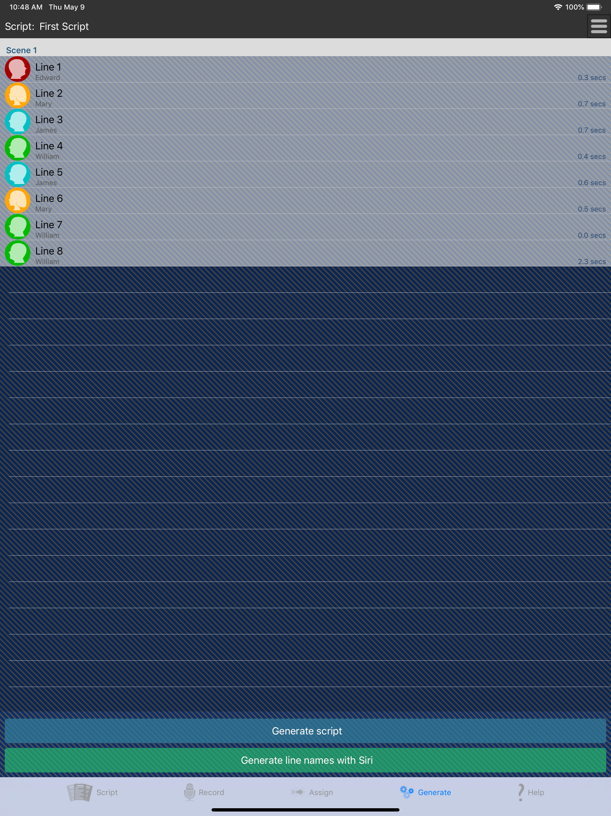 ScriptRecorder for LineLearner screenshot 12