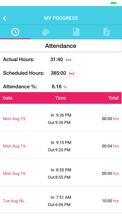 TimeCard Tint screenshot 3