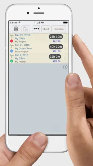 Timesheet Plus screenshot 2
