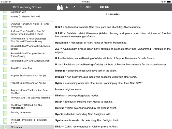 Muslim Book Pack for iPad