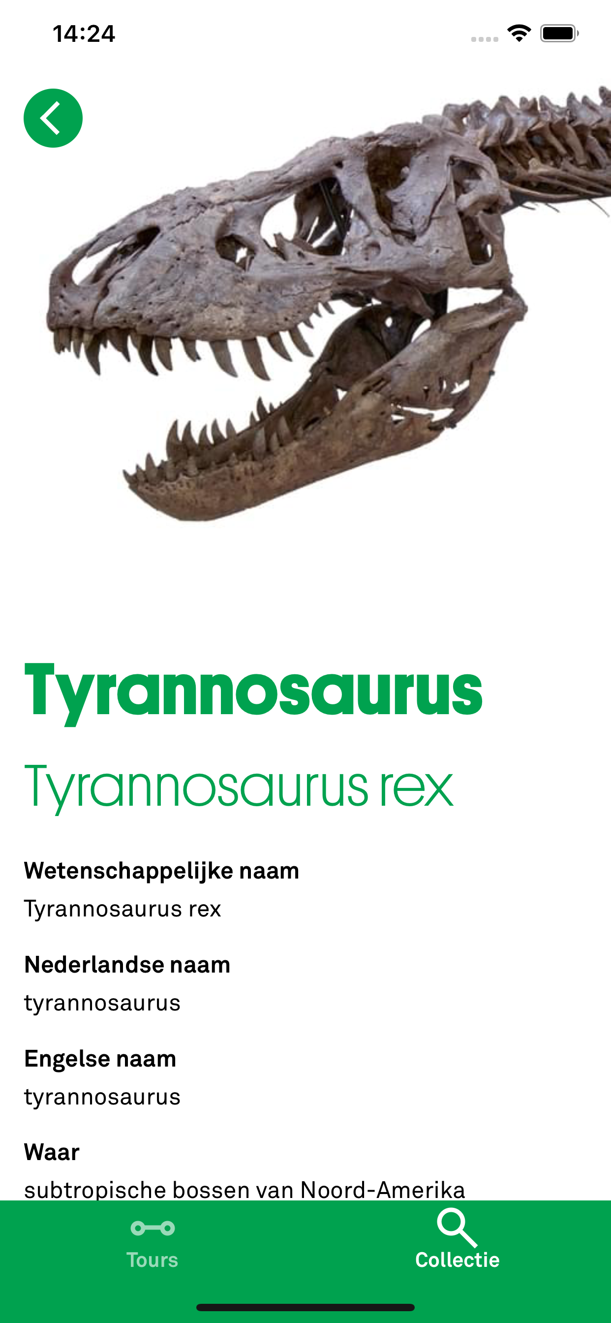 Naturalis museumapp