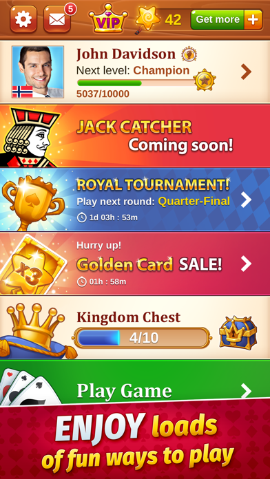 Solitaire Social screenshot 3