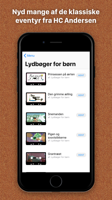 Lydbøger for børn Screenshot