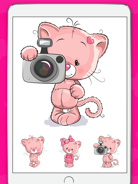 Screenshot #6 pour Tiffy Cat Stickers