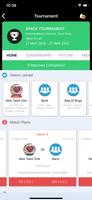 CricDost Scorer(圖4)-速報App