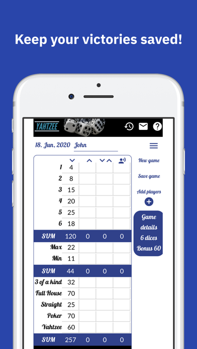 Screenshot #2 pour Yamb Notes