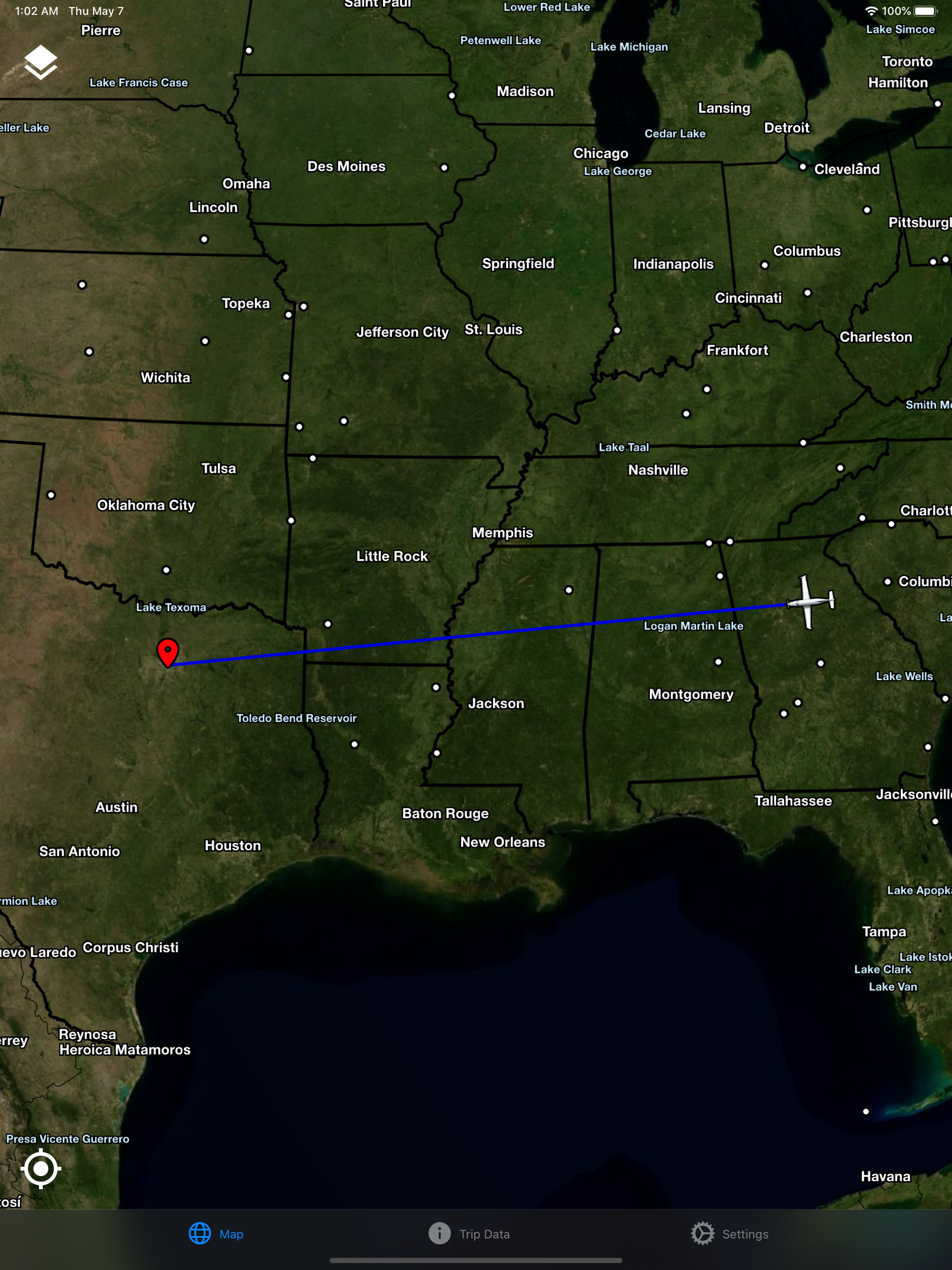 Oasis Moving Map screenshot 3
