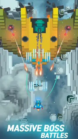 Game screenshot Sky Wings: Pixel Fighter 3D apk