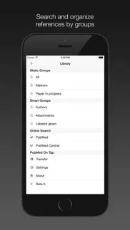 pubmed on tap iphone screenshot 2