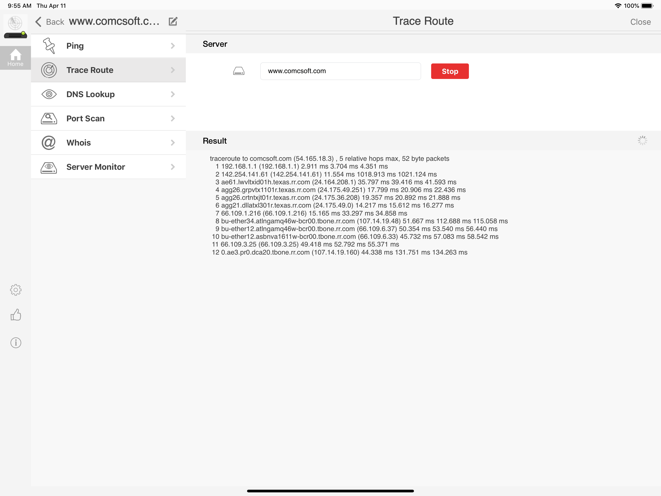 iNetTools - Ping,DNS,Port Scan