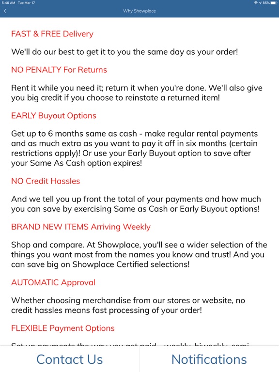 Screenshot #5 pour Showplace Rent to Own