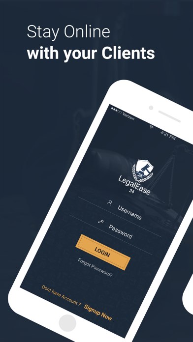 Screenshot #1 pour LegalEase24 Lawyer