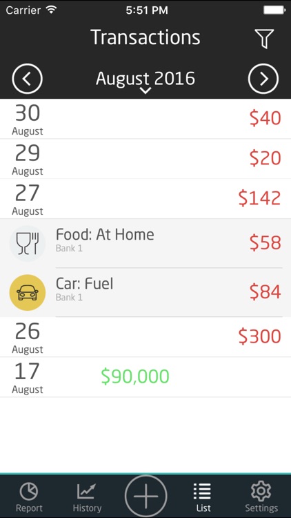 Budgetty - Incomes & Expenses screenshot-4