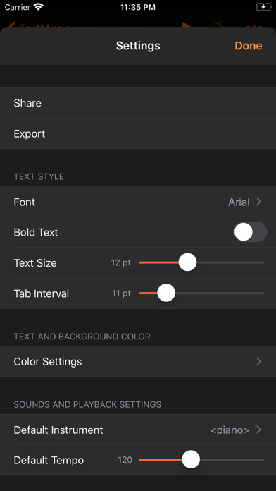 TextMusic screenshot 5