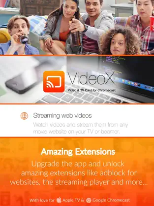 Captura de Pantalla 1 VideoX TV Cast & Stream App iphone