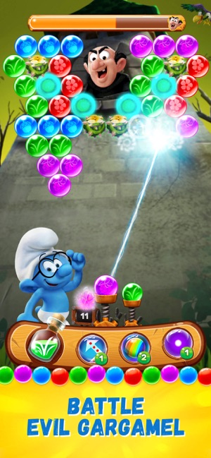 Smurfs Bubble Shooter Story(圖3)-速報App