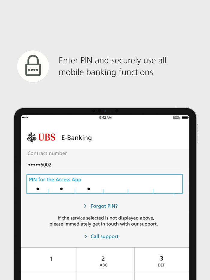 UBS Access – secure login