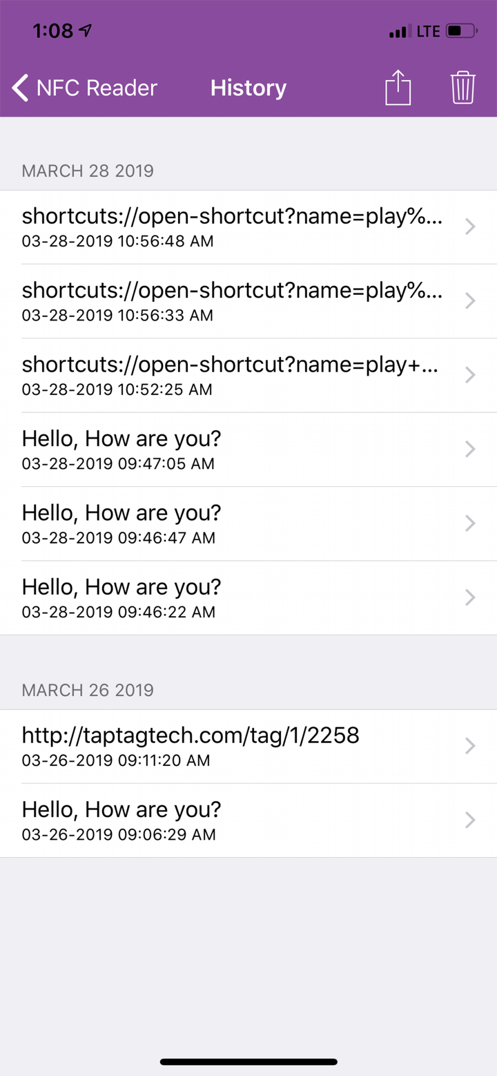 Simply NFC - Tag Writer/Reader screenshot 5