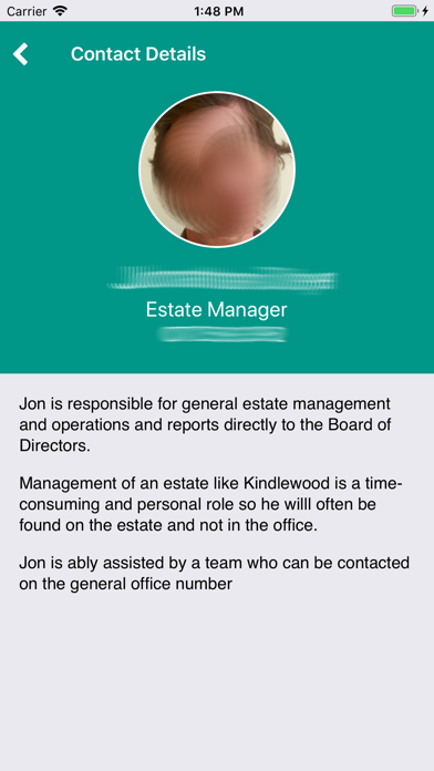Kindlewood Resident's App Screenshot