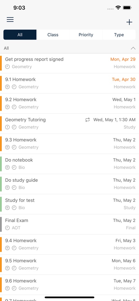 myHomework Student Planner - 教育アプリ | MWM
