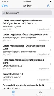 hitta lediga jobb iphone screenshot 1