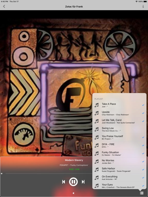 Screenshot #6 pour StreamFly Playersteuerung