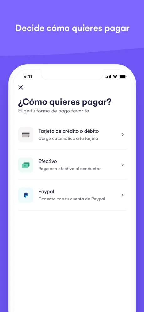 Easy Tappsi, una app de Cabify