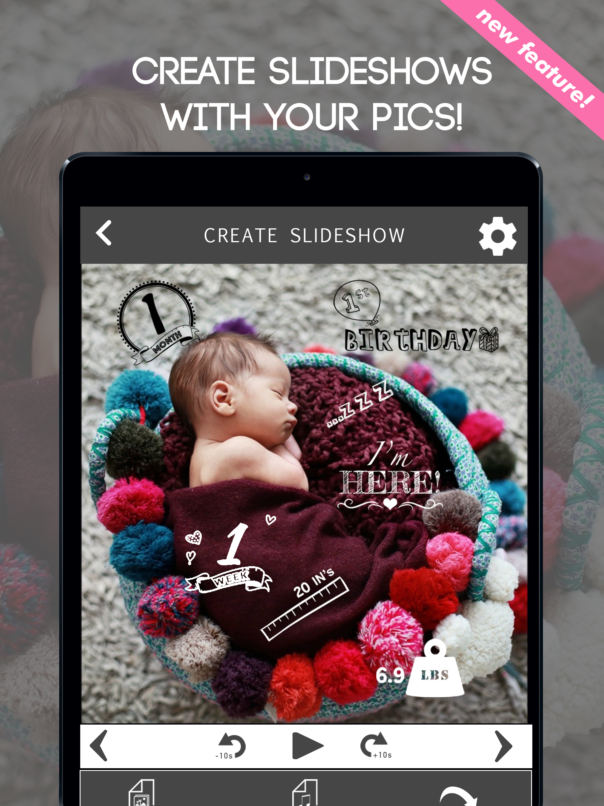 Baby Photo Editor Sticker Pics screenshot 7